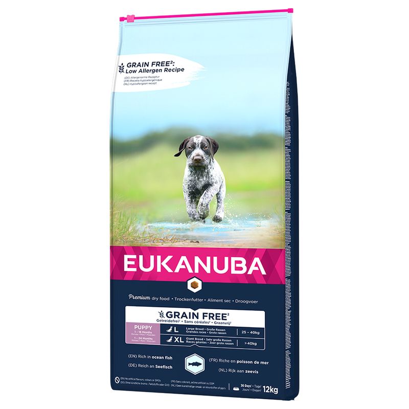 Eukanuba Grain Free Puppy Large Breed Lachs