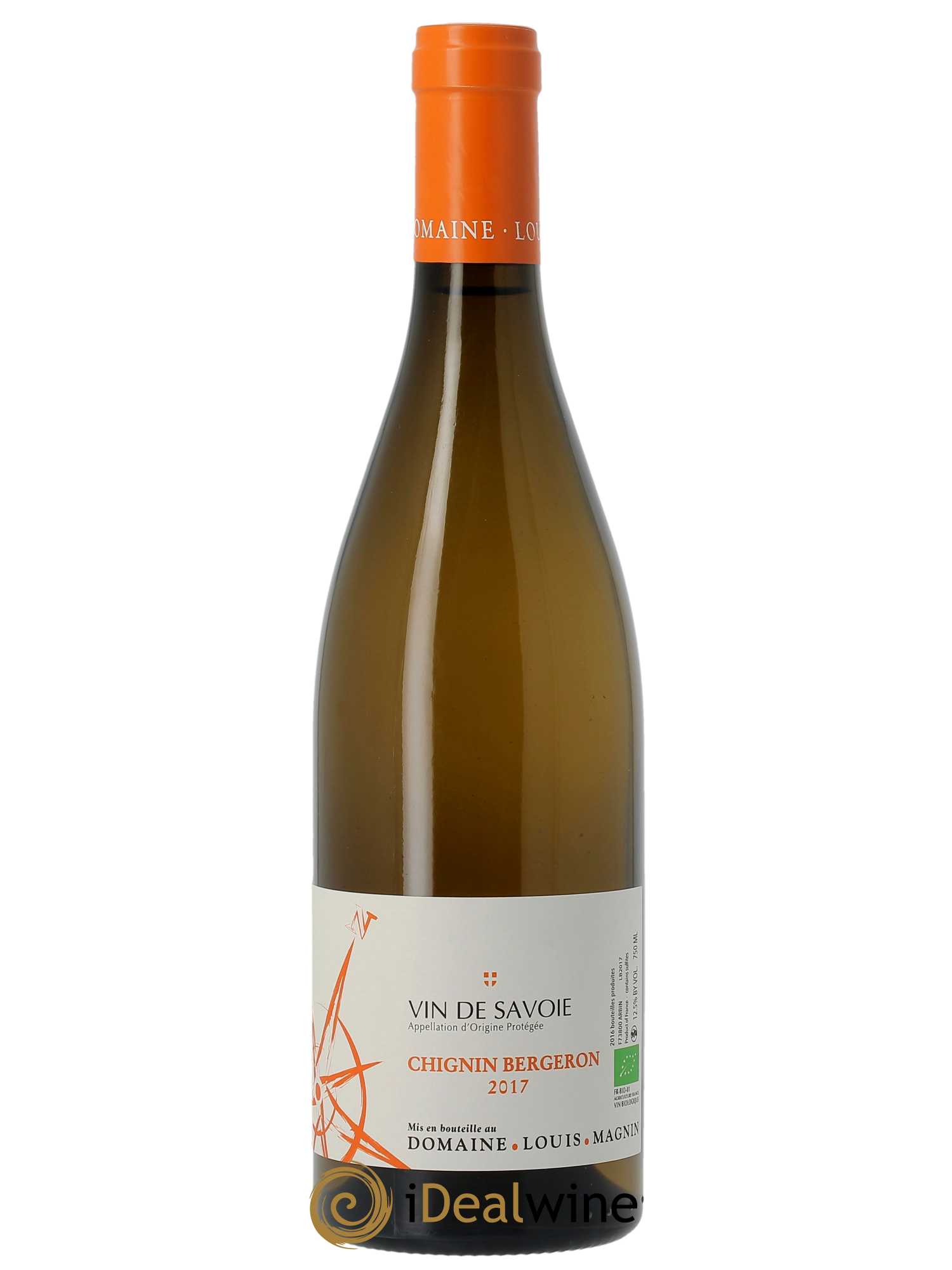 Vin de Savoie Chignin-Bergeron Louis Magnin  2017 - Lot de 1 Bouteille