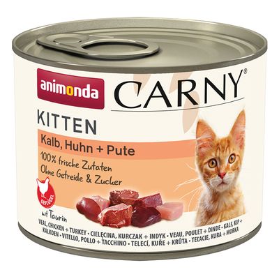 Mix Sparpaket Animonda Carny Kitten 12 x 200 g