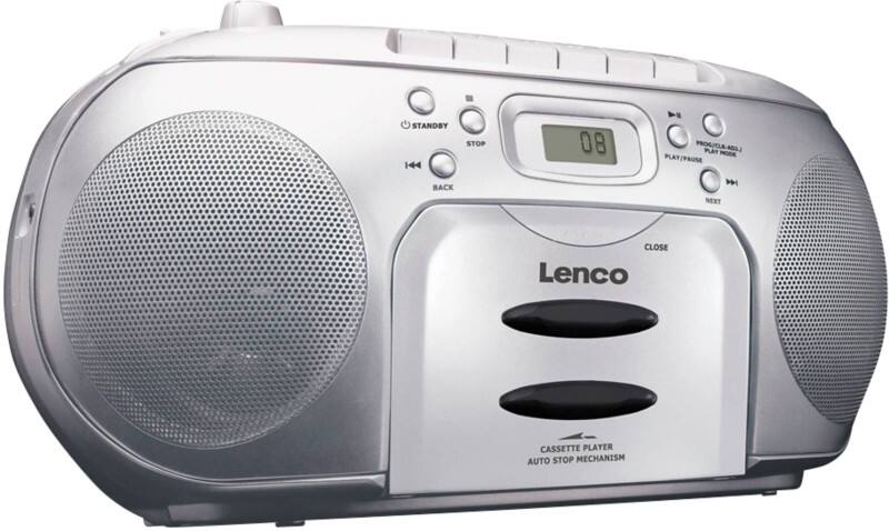 Lenco CD-Soundmaschine SCD-420 Silber