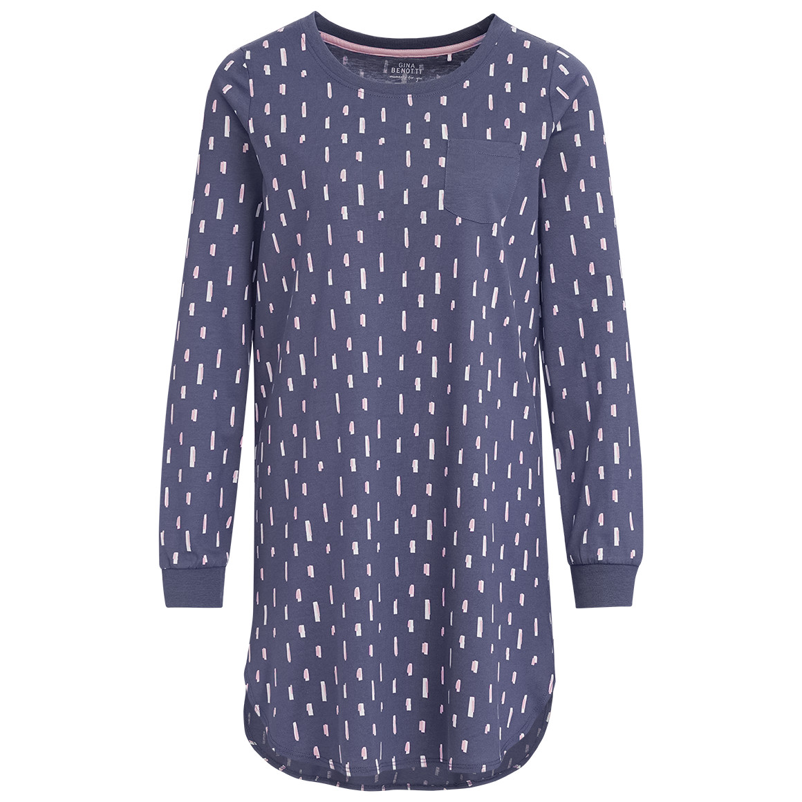 Damen Nachthemd mit Allover-Print