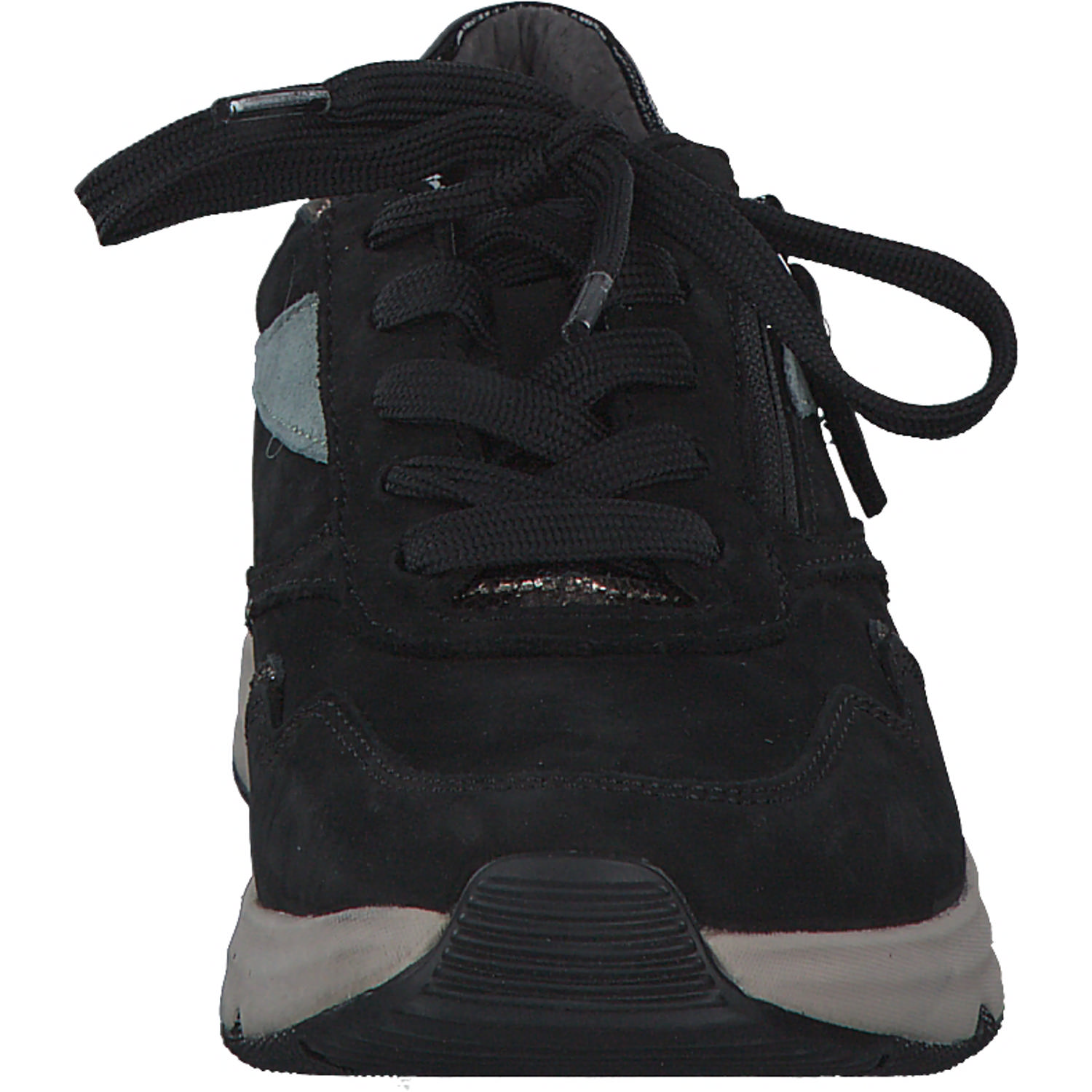 Gabor 96.896, Sneakers Low, Damen, Schwarz/Jade