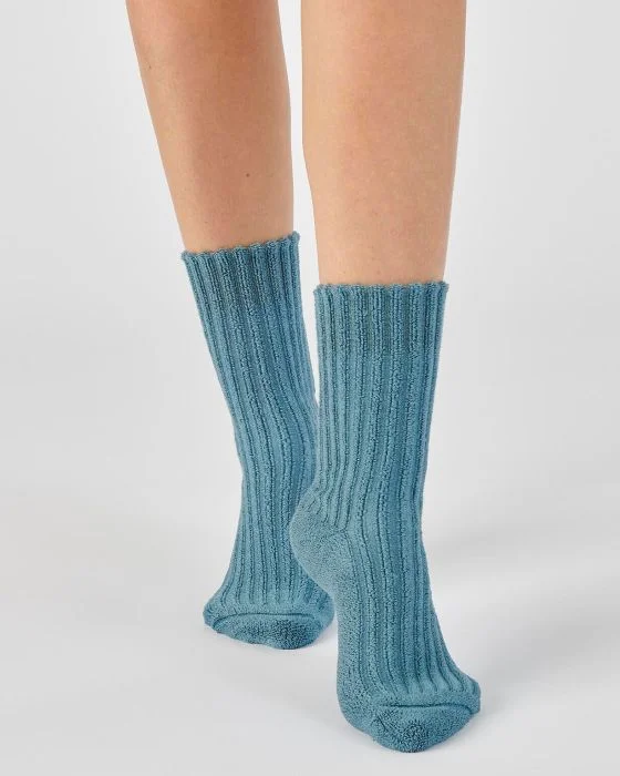 Chaussettes à côte bouclette Thermolactyl