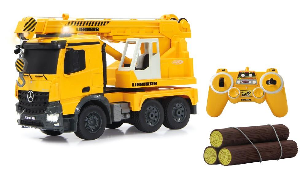 Jamara e.K. JAMARA Schwerlastkran Mercedes-Benz Arocs Liebherr 1:20 2,4GHz