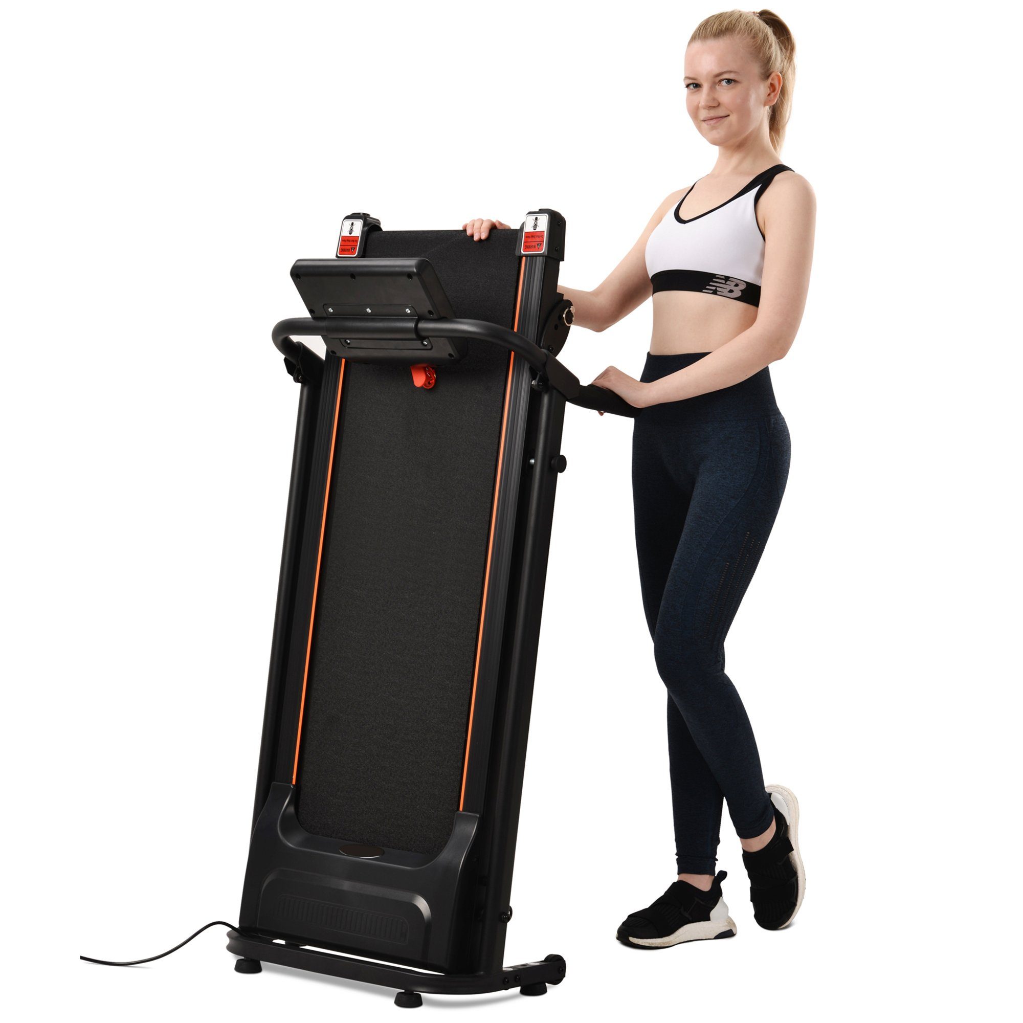 Gotagee Laufband Faltbares Laufband Fitnesslaufband Heimlaufband Faltbar 1-12 km/h