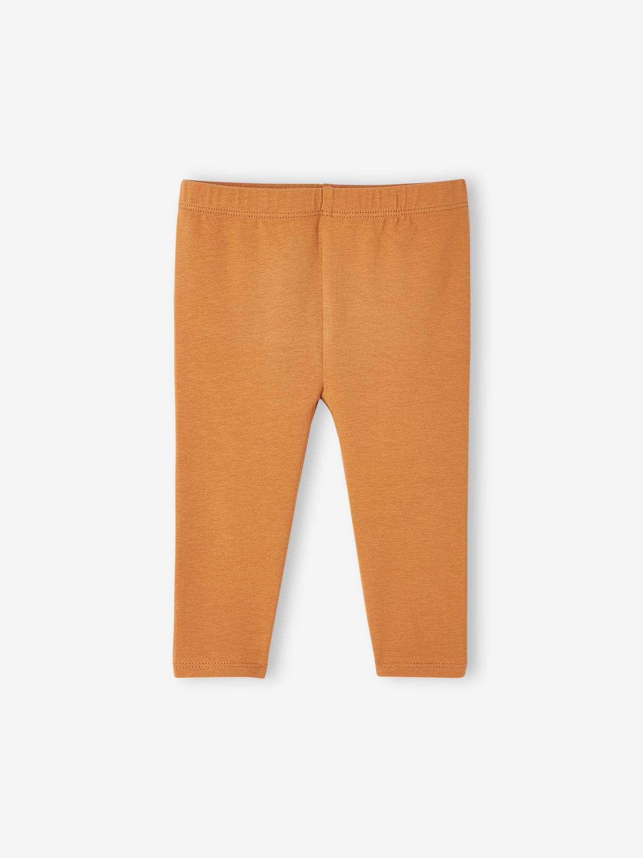 Lot de 2 leggings longs bébé fille BASICS gris chiné