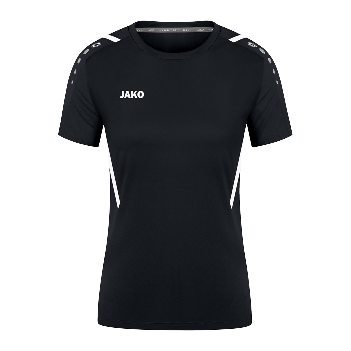 JAKO Challenge Trikot Damen Schwarz Weiss F802