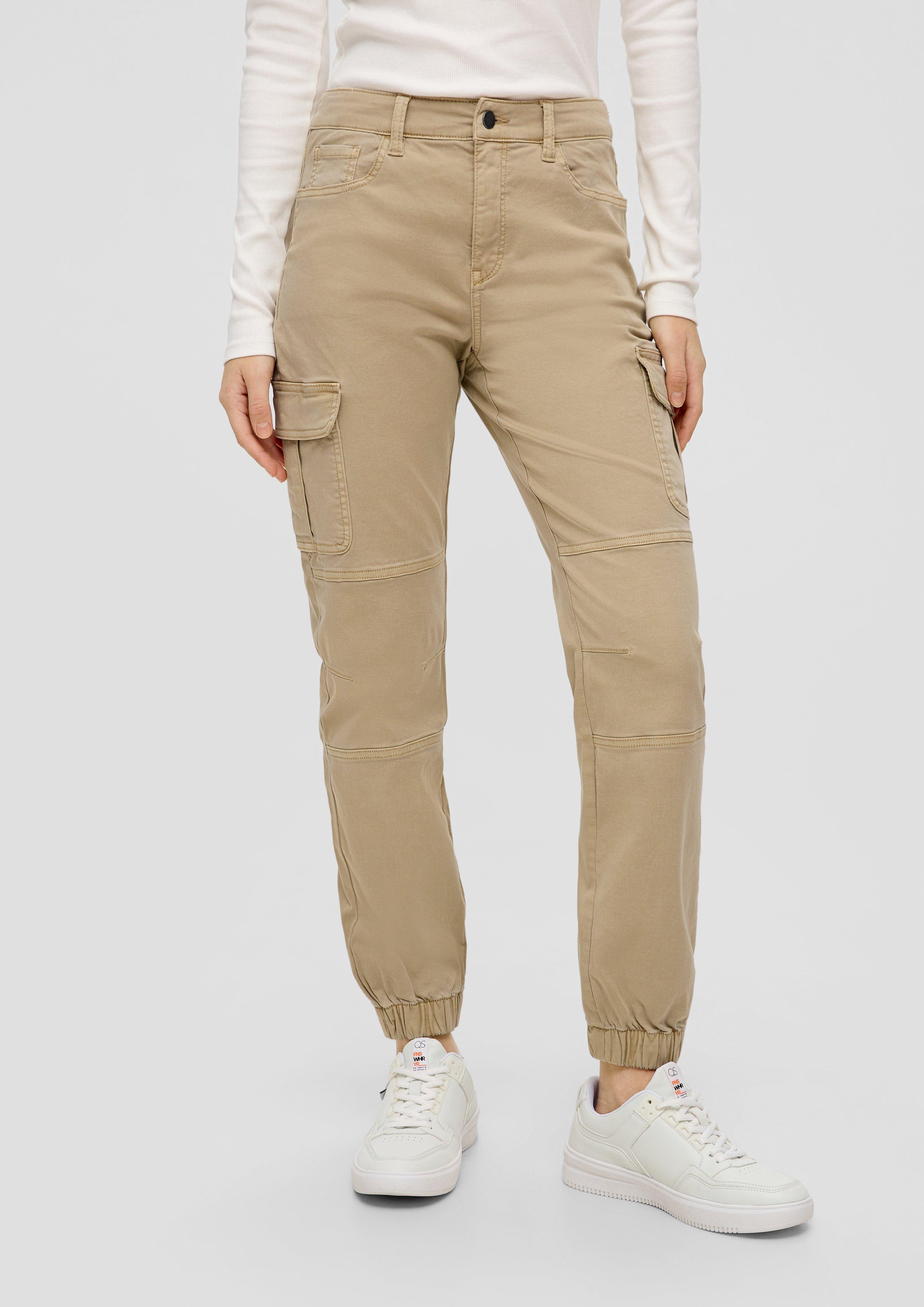 Slim: Cargohose aus Twill  2140813-8170