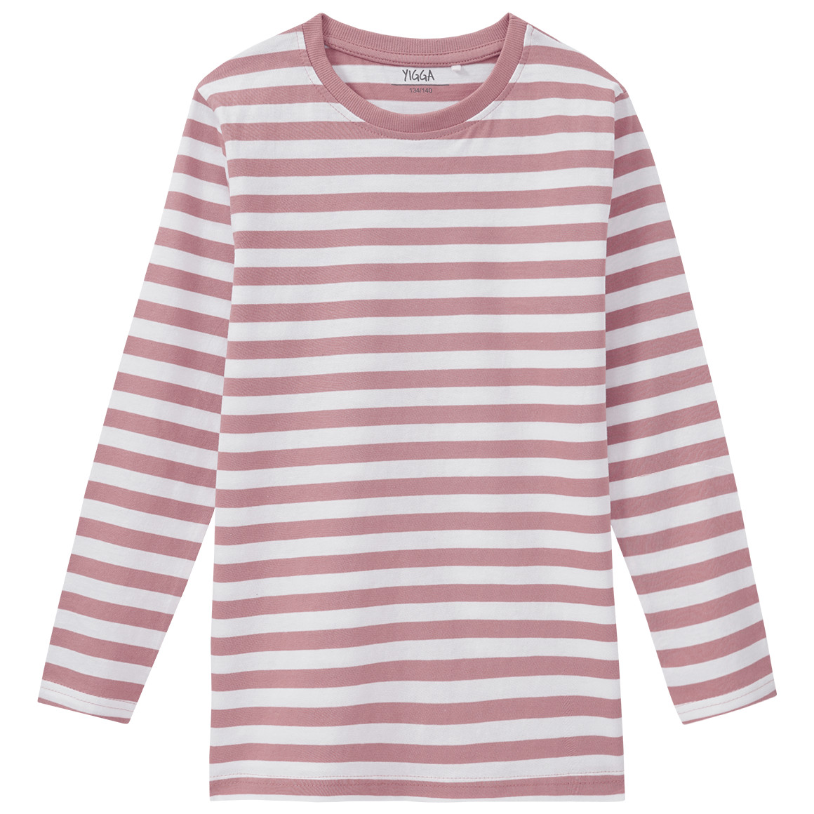 Mädchen Langarmshirt im Ringel-Look