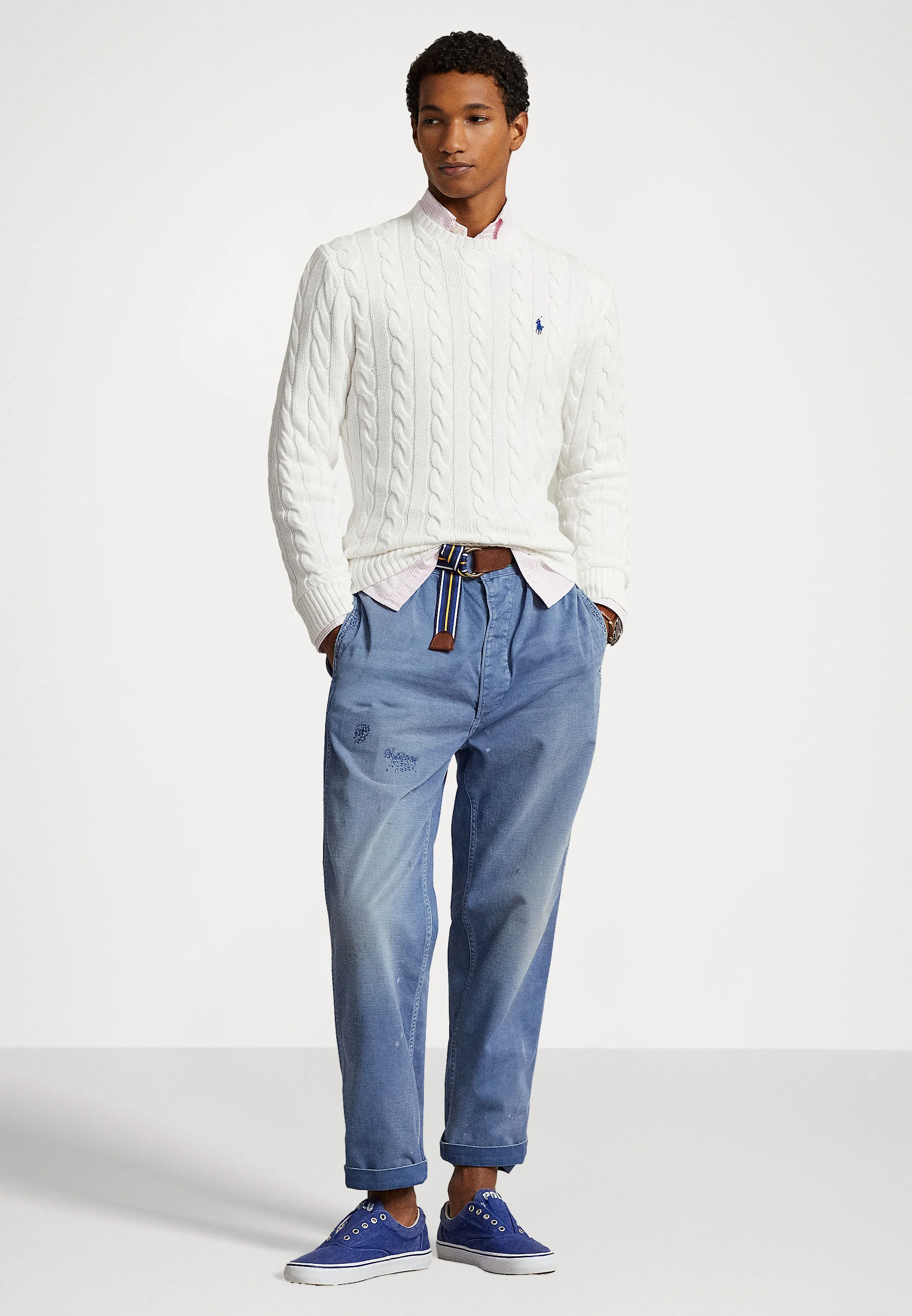 Polo Ralph Lauren DRIVER MANGA LARGA - Suéter