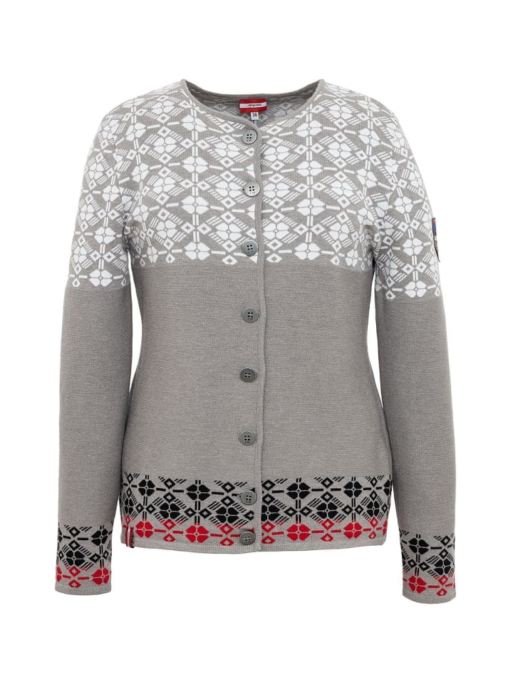 Almgwand Strickjacke EISNERALM in grau günstig kaufen