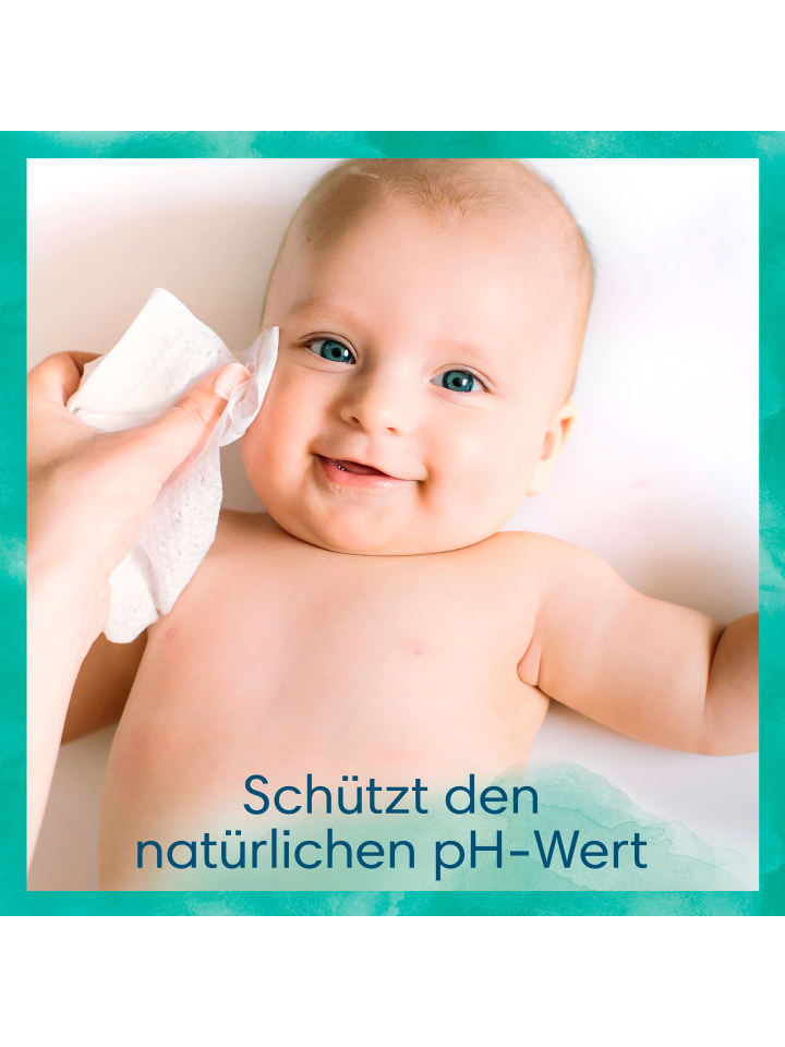 Pampers Pampers Harmonie Aqua Feuchttücher 15 Packungen = 720 Feuchttücher günstig kaufen onesize