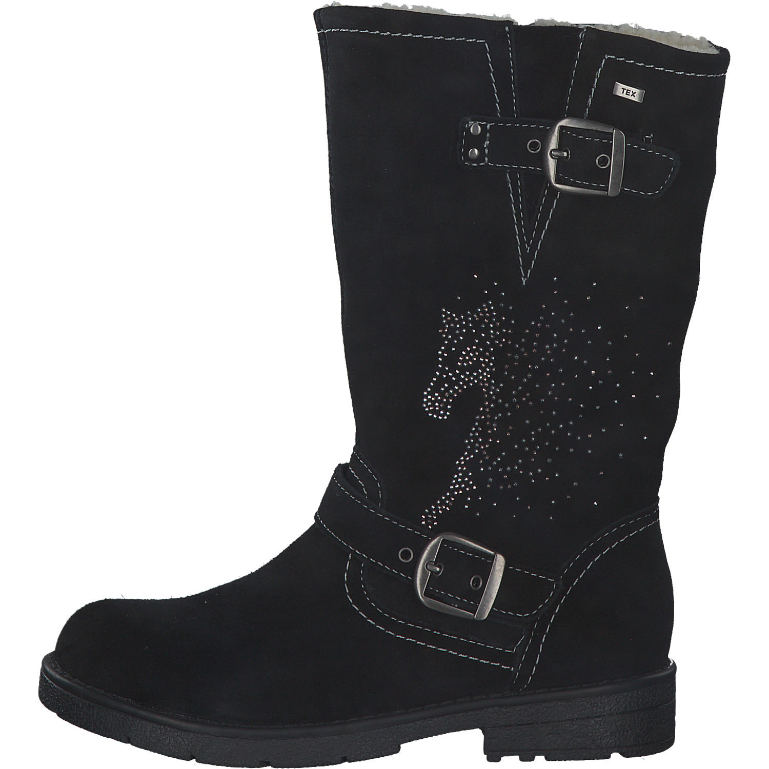 Salamander Heidi 16528, Winterstiefel, Kinder, Schwarz