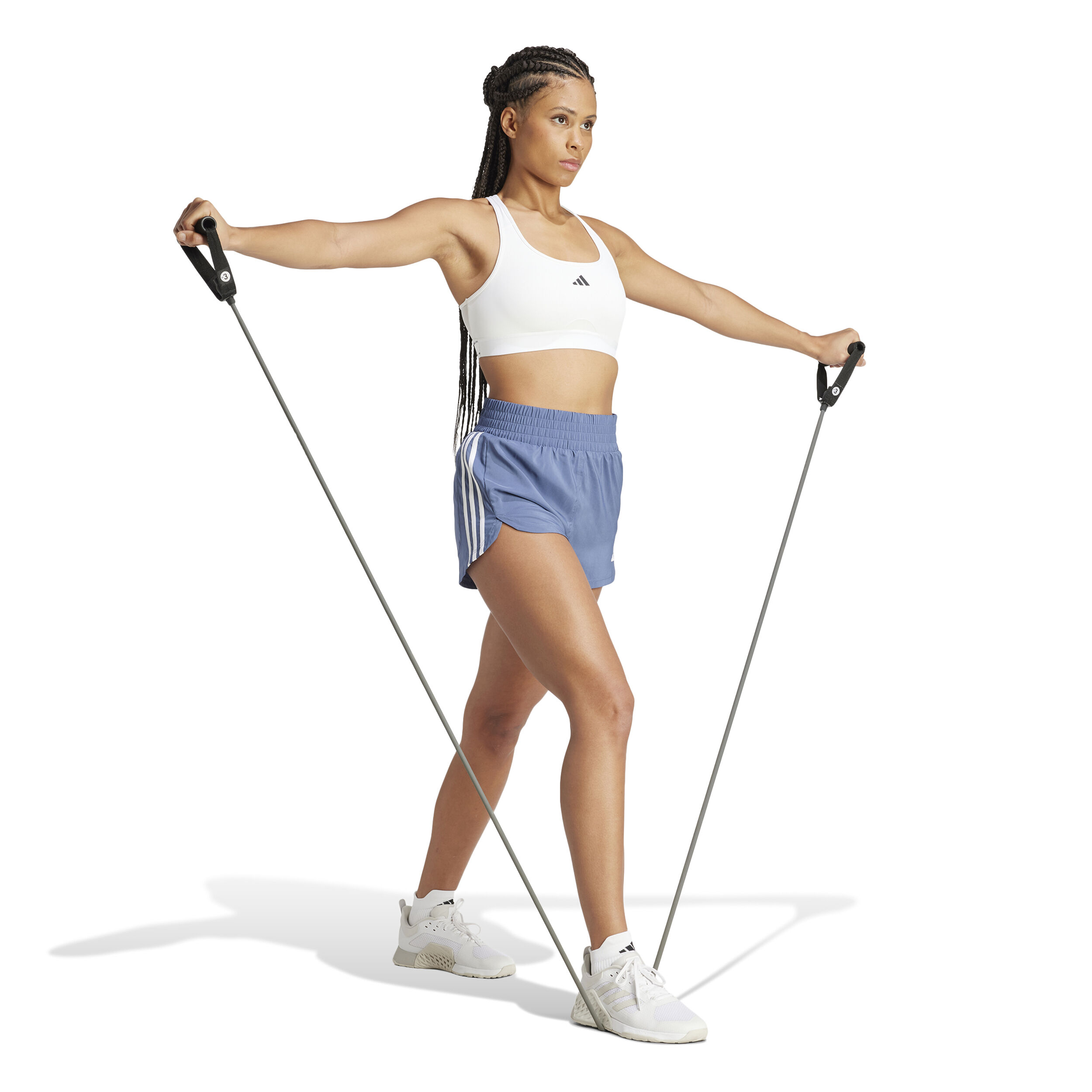 Pacer Woven High Shorts Damen - Dunkelblau