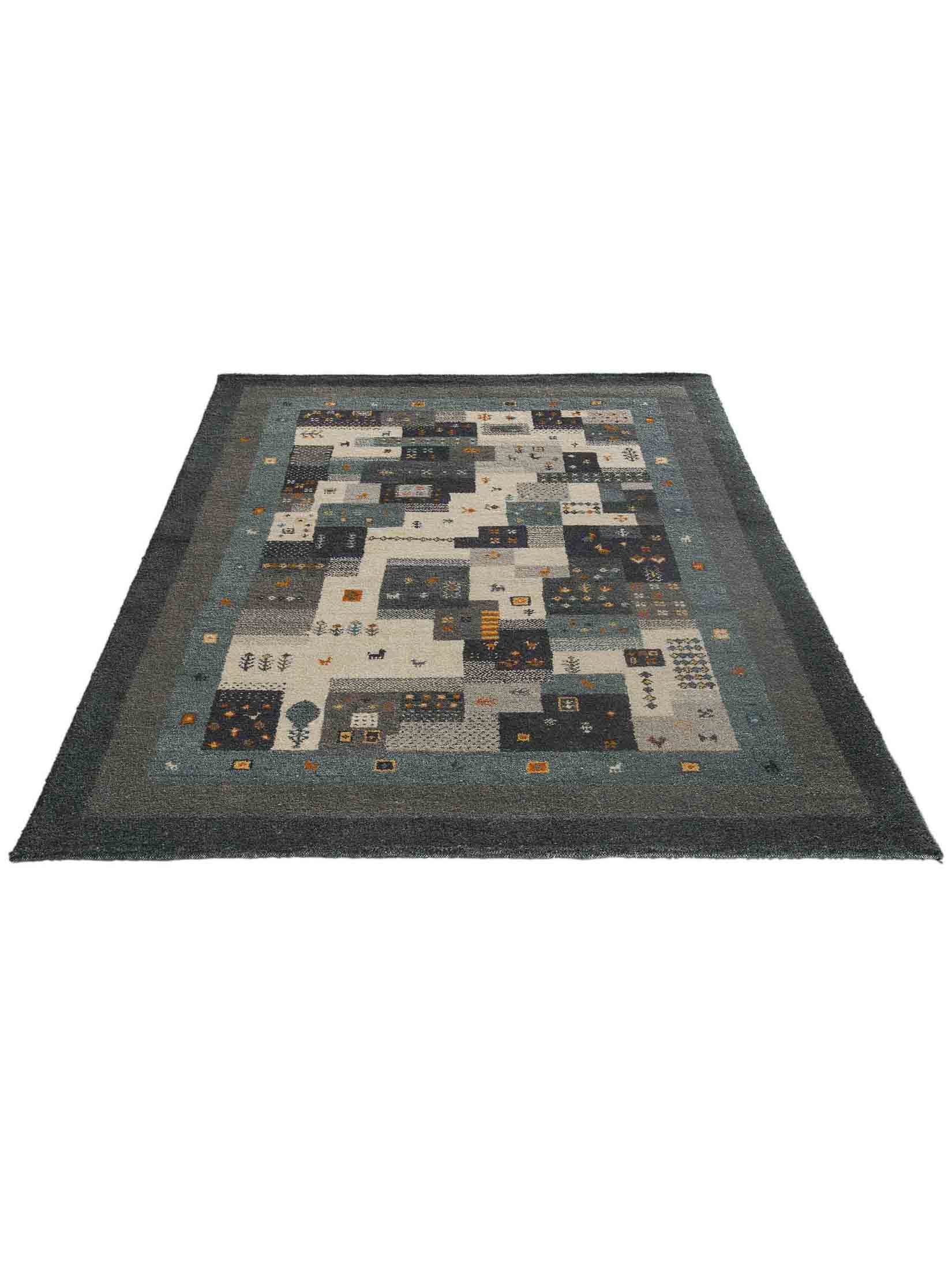 Bikapur Gabbeh-Teppich, Multiblue