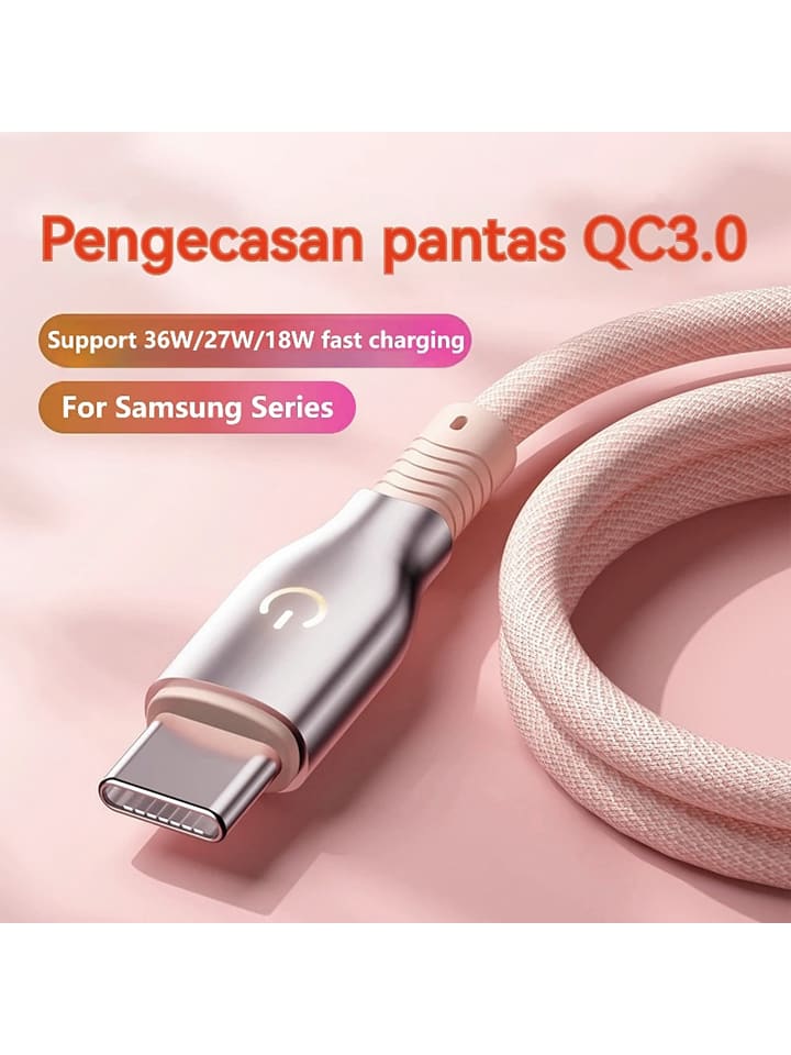 SmartCase USB-Typ-C-Kabel in Rosa - (L)1,2 m günstig kaufen onesize