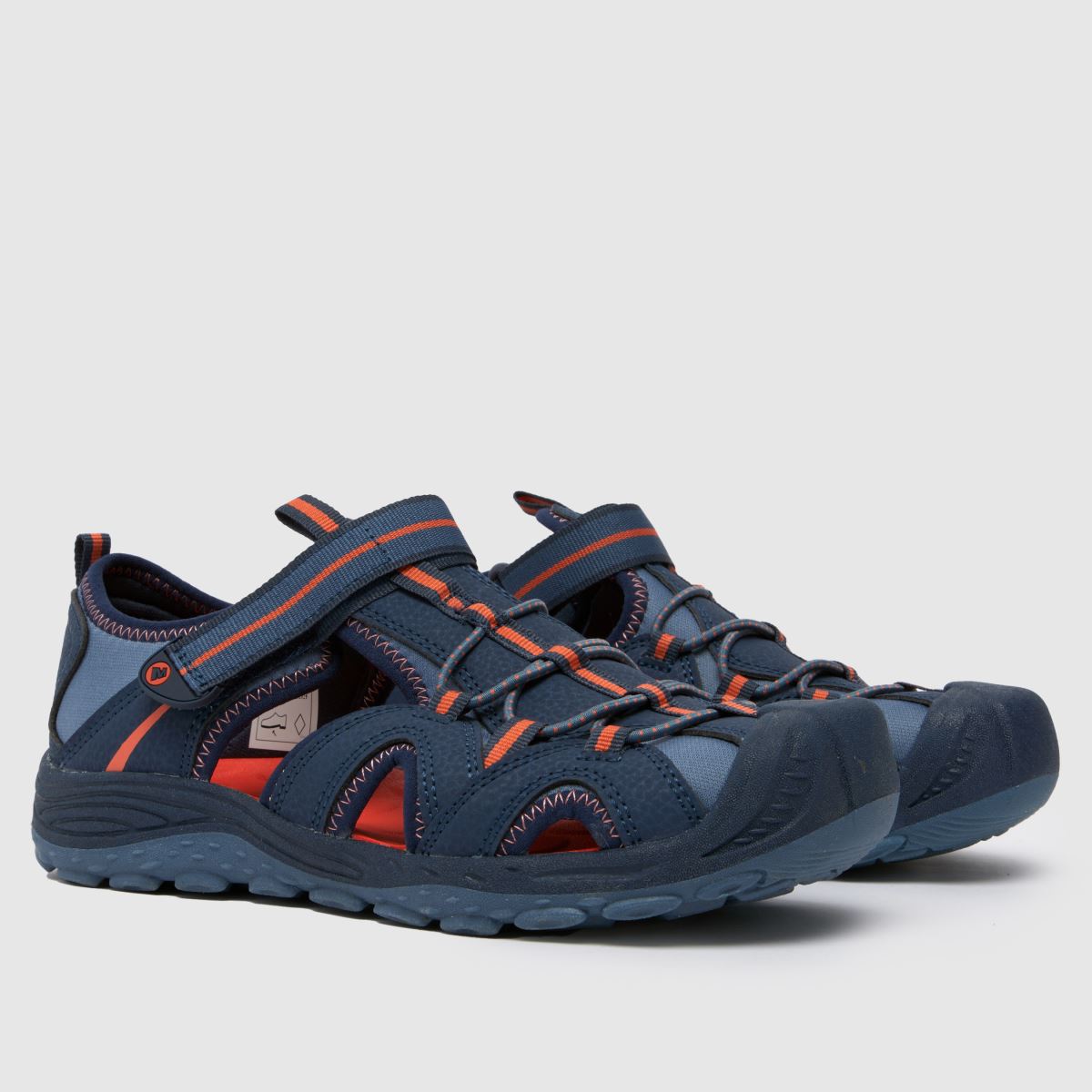 Merrell marinblå multi hydro 2 pojkar ungdomssandaler