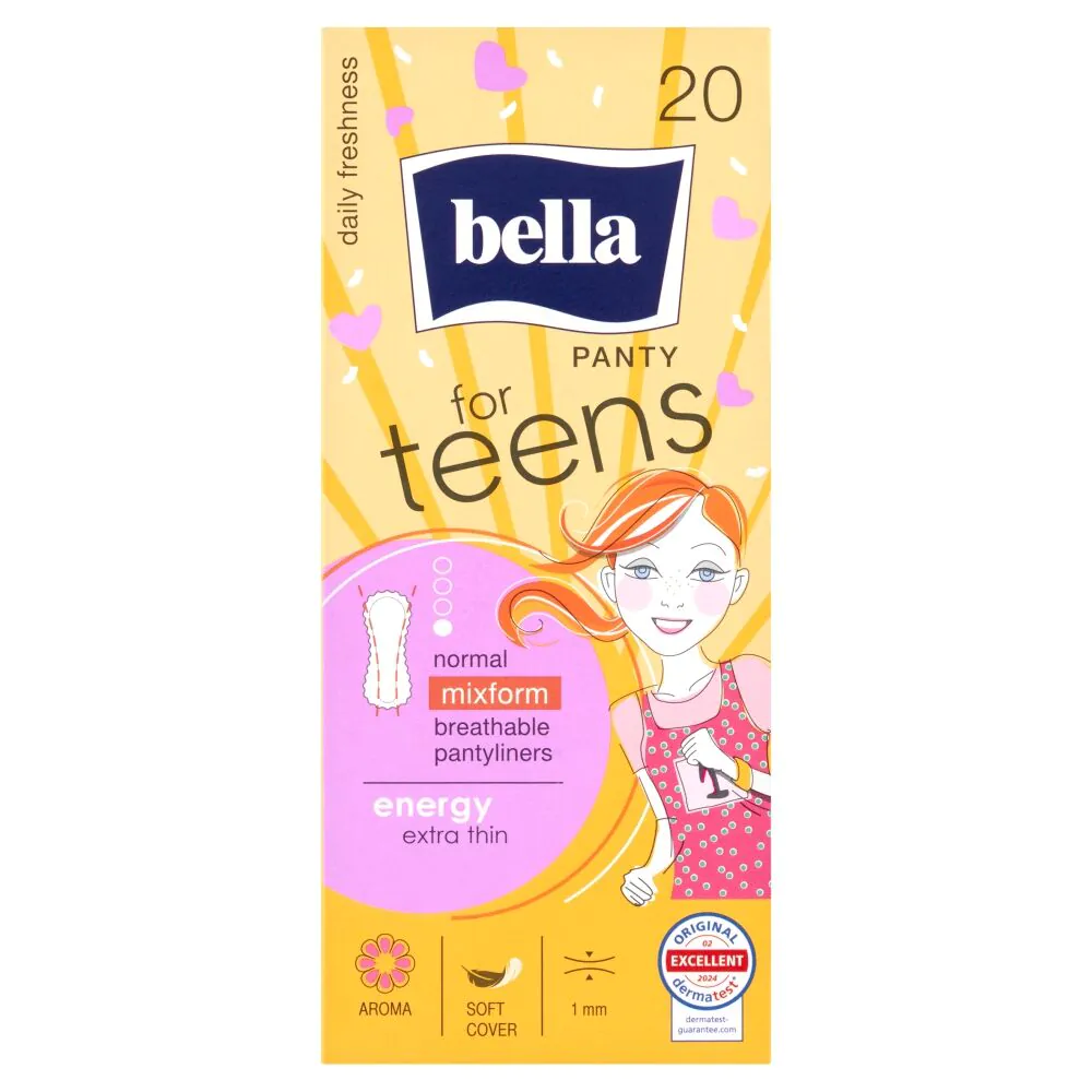 Bella paaugliams skirti įklotai „Energy Panty Injections“