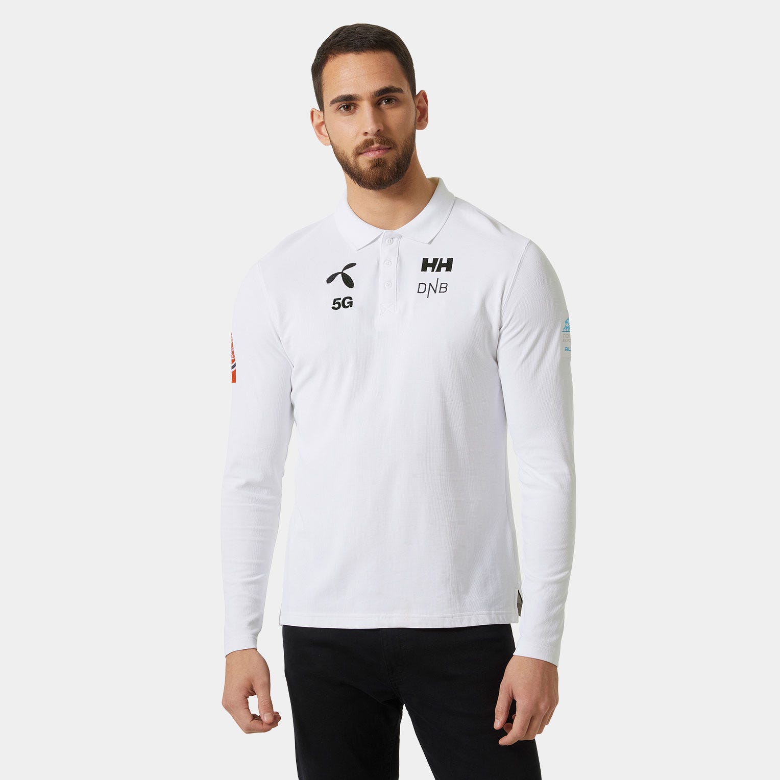 Men's Crewline Long Sleeve Polo