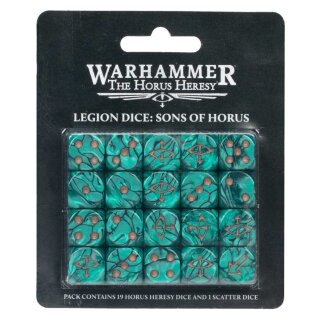 Horus Heresy: Sons Of Horus Legion Dice (31-53)