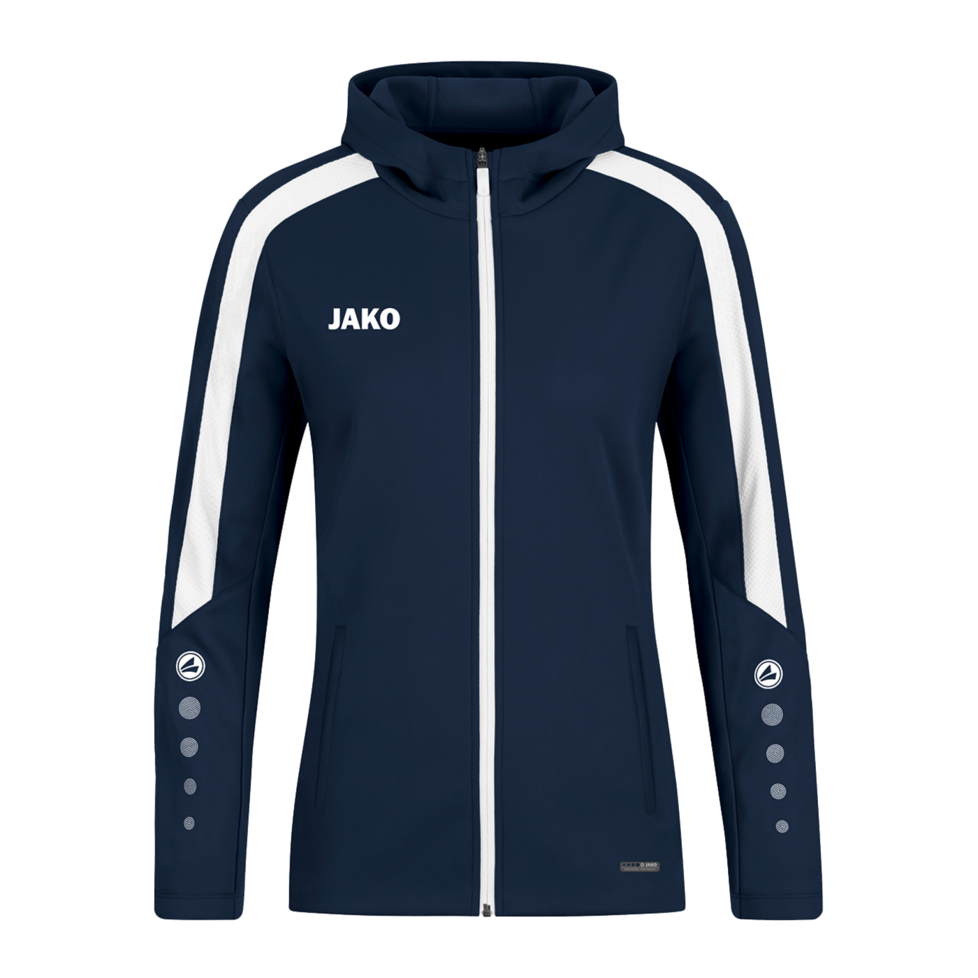 JAKO Power Kapuzenjacke Damen Blau F900