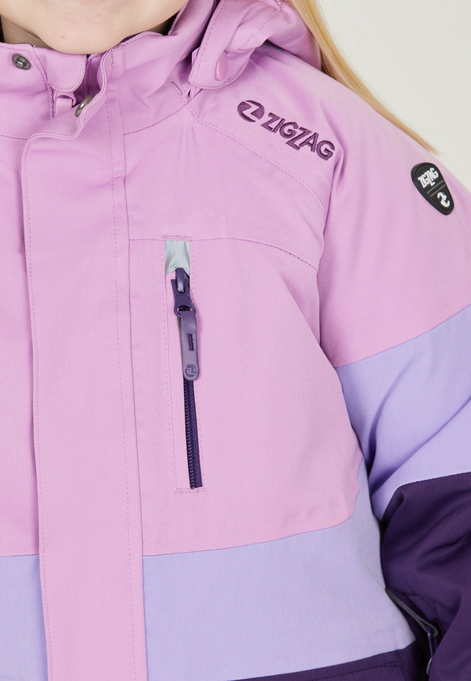 ZIGZAG Skijacke Taylora mit wind- und wasserdichter TPU-Membran