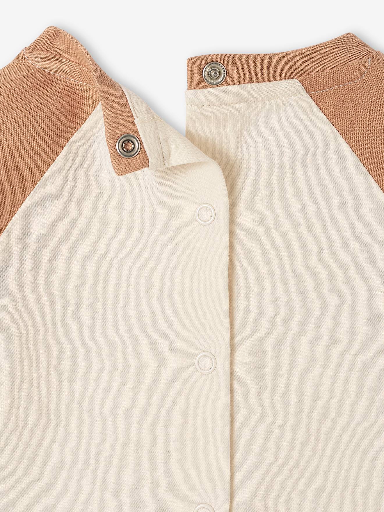 Ensemble bébé : T-shirt à personnaliser + pantalon en molleton vert