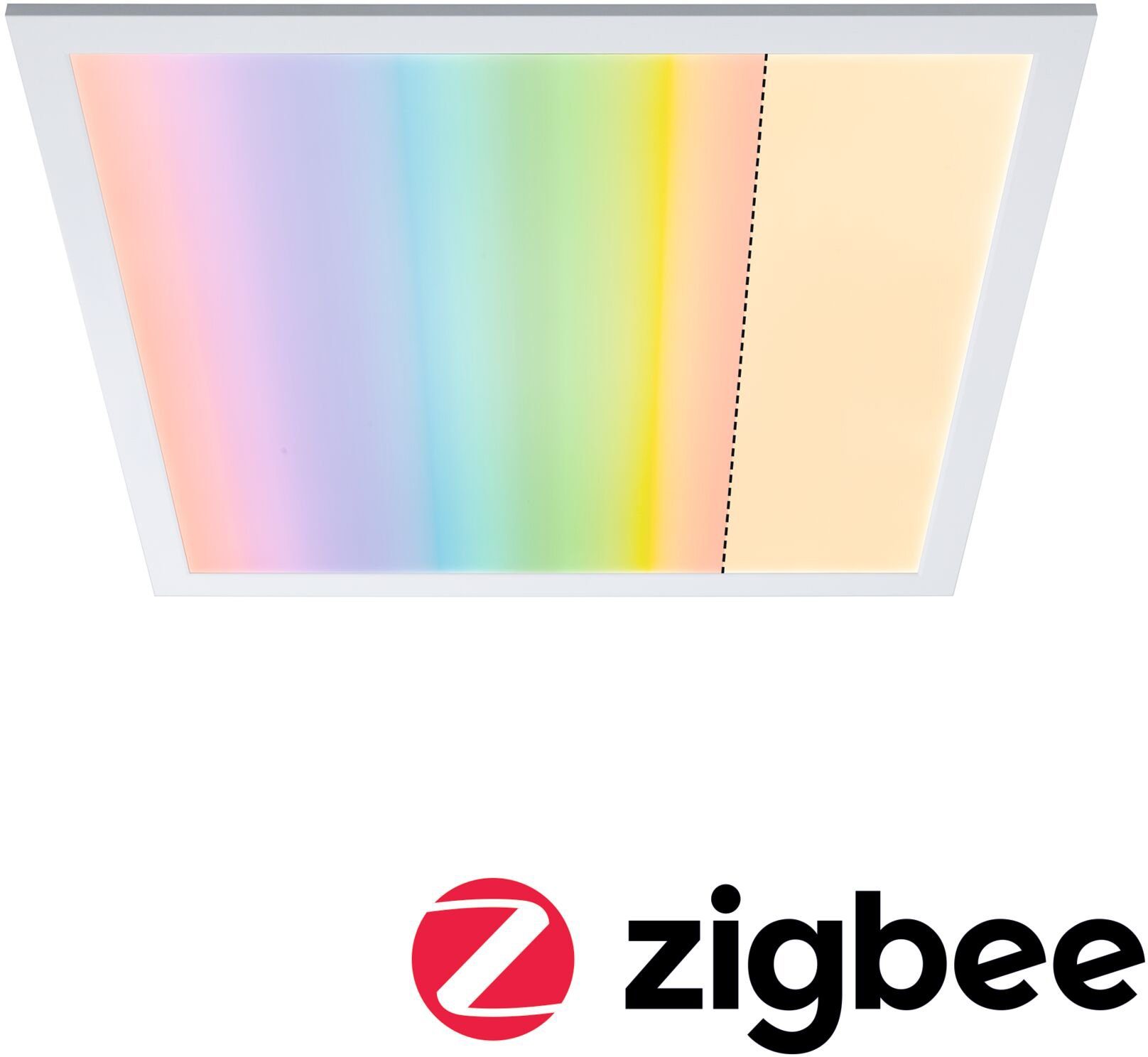 Paulmann LED Panel Amaris, LED fest integriert, Warmweiß