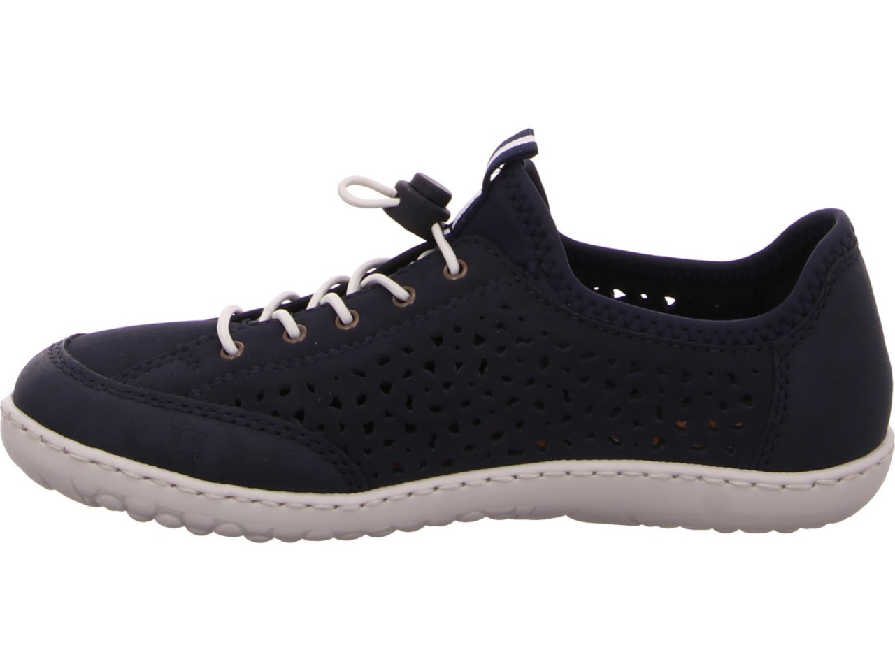 RIEKER Sportliche Slipper blau