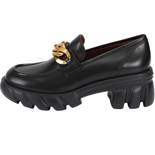 ekonika Loafer mit dekorativen Metallbeschlägen