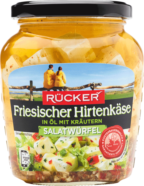 Rücker Friesischer Hirtenkäse in Öl mit Kräutern