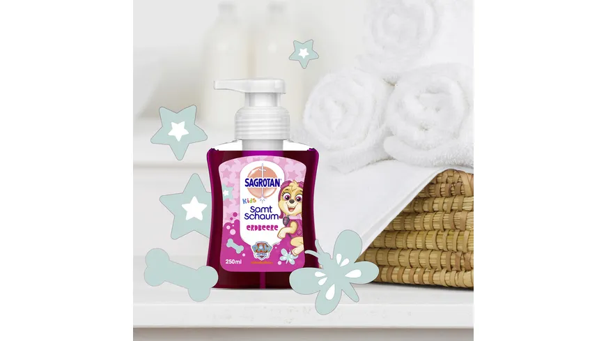 Sagrotan Kids Schaumseife Erdbeere 250 ml