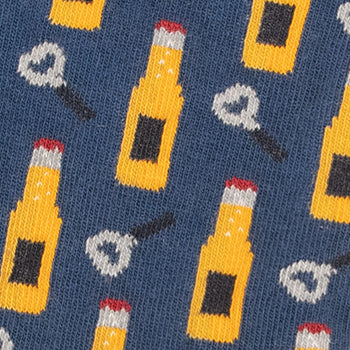 Bruno & Alix blue socks