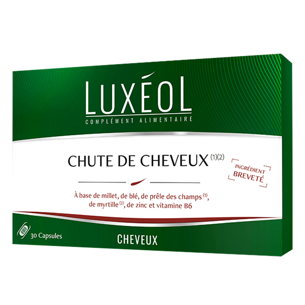 Luxéol Luxeol Chute de cheveux Complément alimentaire