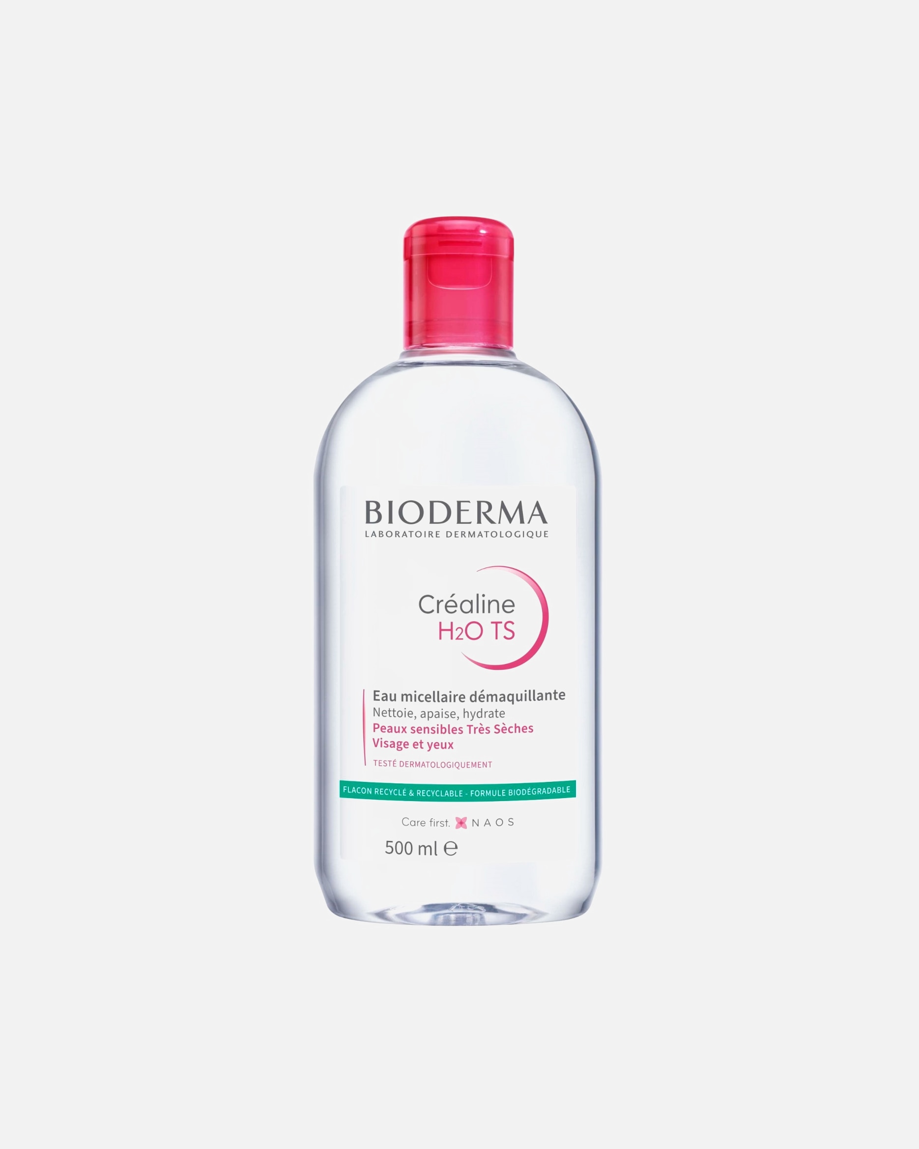 Bioderma CREALINE H2O TS Acqua Micellare Delicata 500 ml Pelle Molto Secca