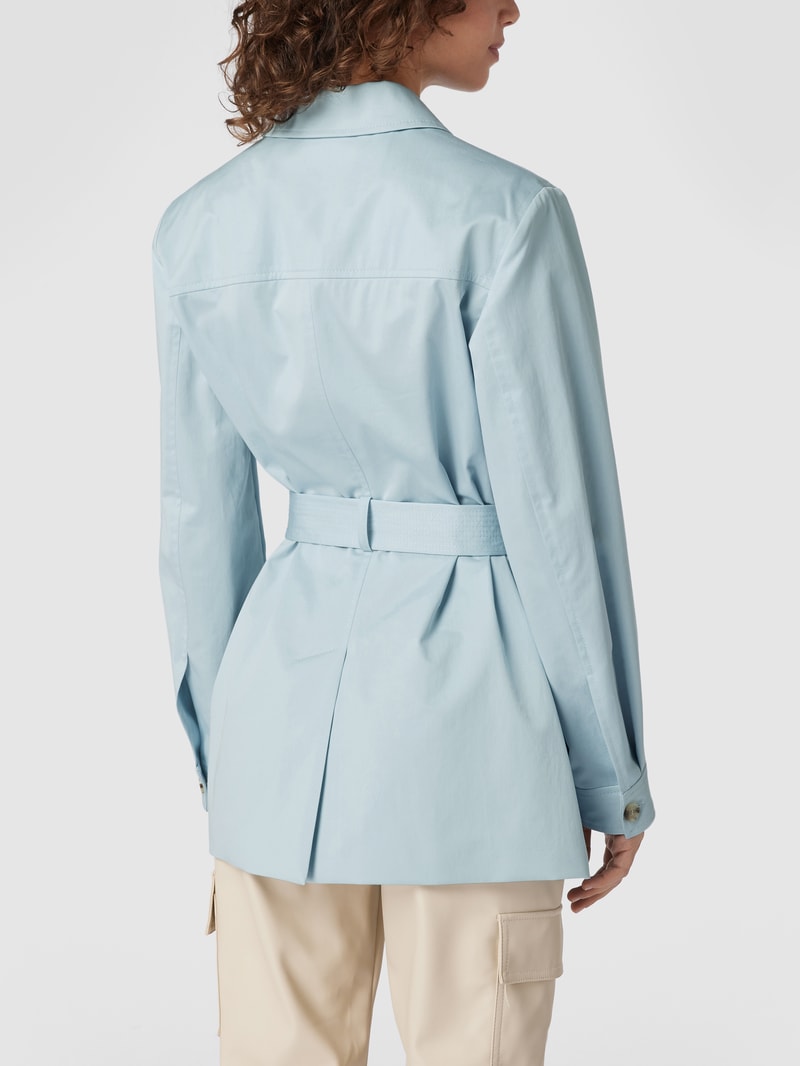 Blazer mit Taillenband Modell 'Jacorda' in hellblau