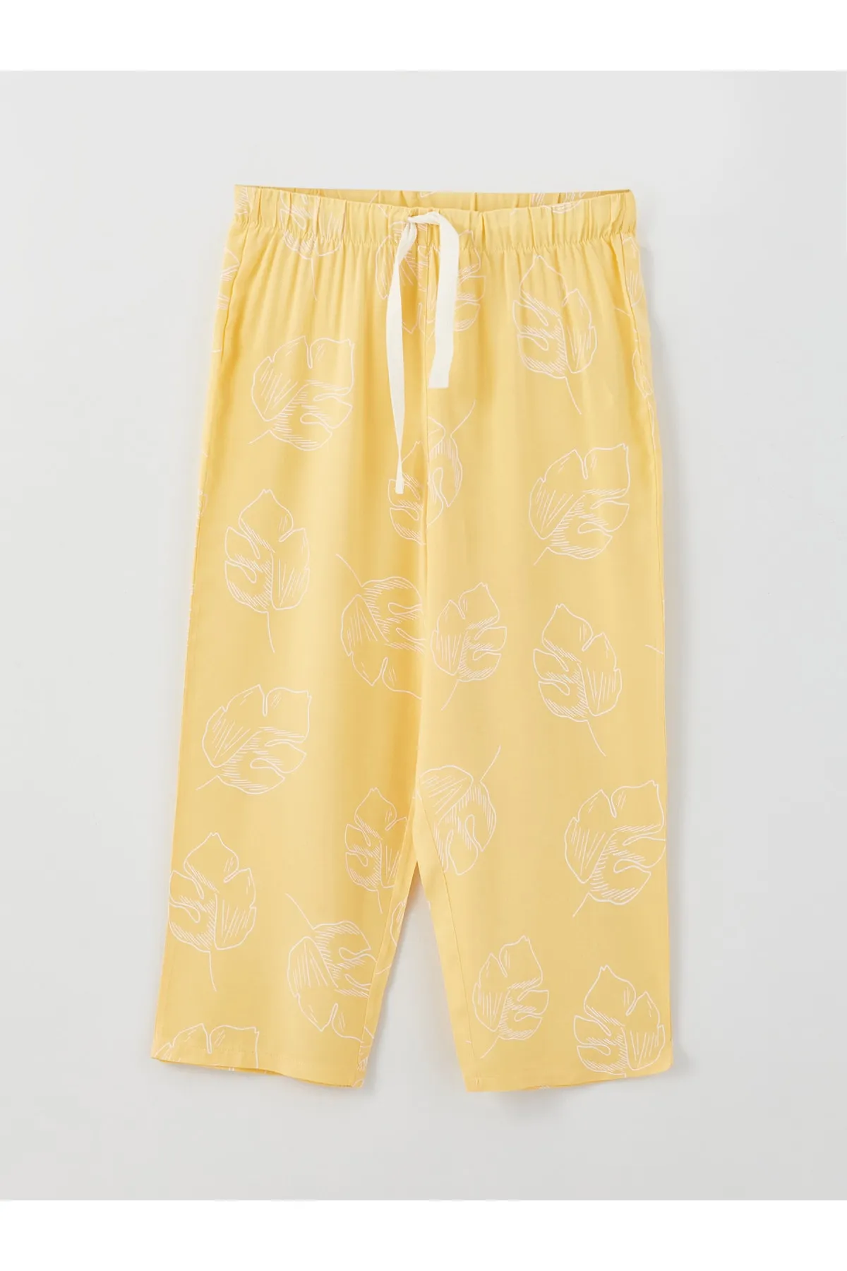 LC Waikiki  Pyjama set - Gelb - Slogan