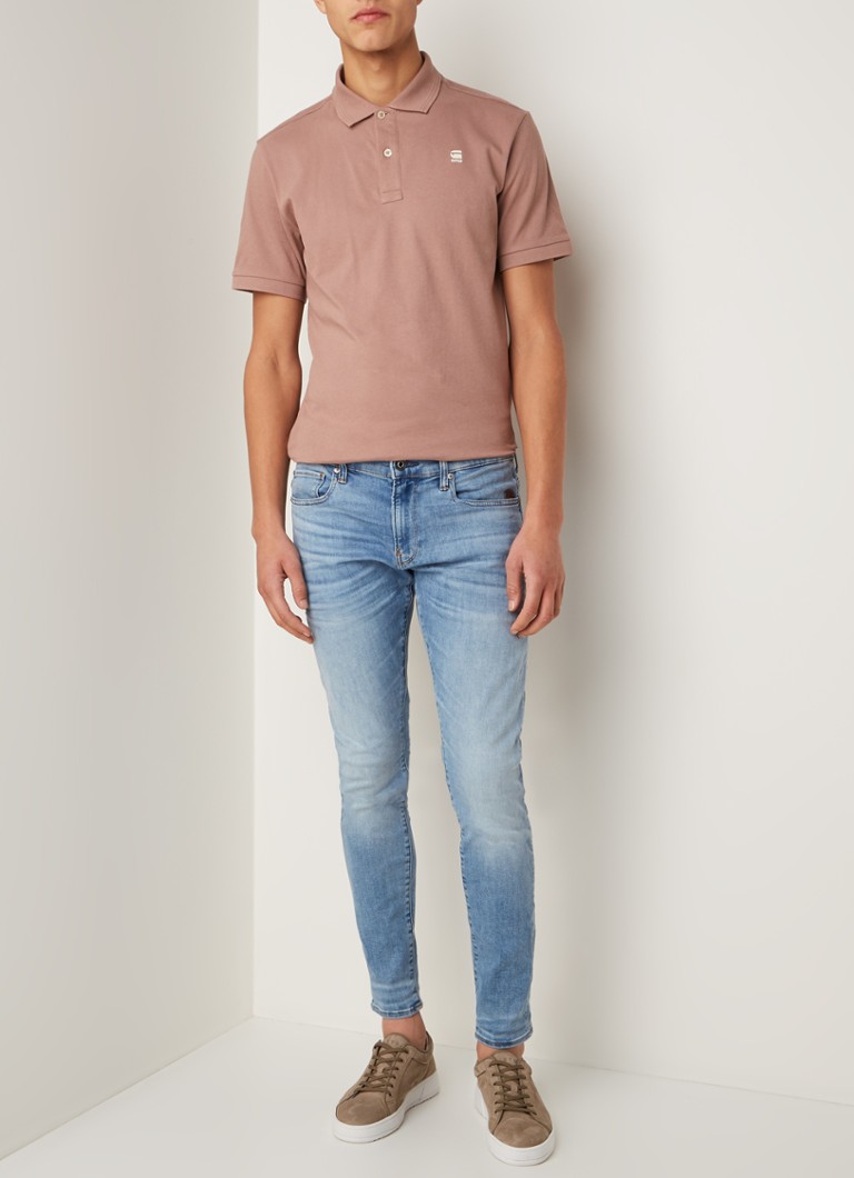 G-Star RAW Revend skinny jeans with light wash