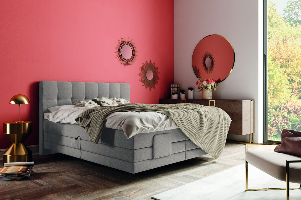 Schlaraffia Boxspringbett Medea Silver 180 x 200 cm