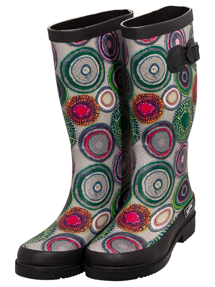 Bockstiegel Regenstiefel Anja in schwarz/multi günstig kaufen