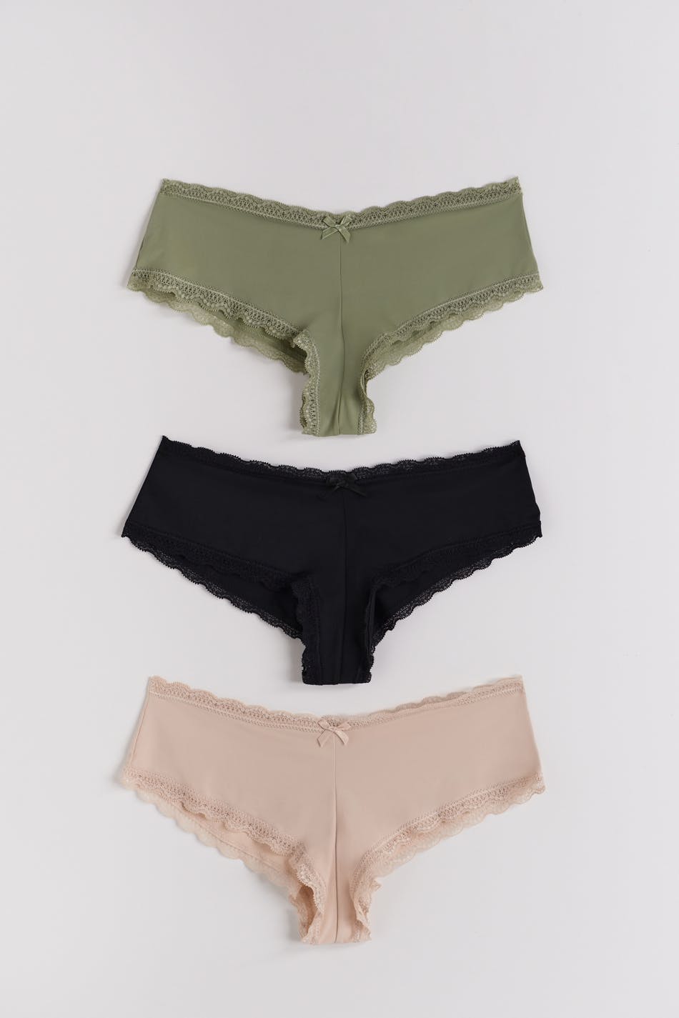 3-pack micro lace brazilian