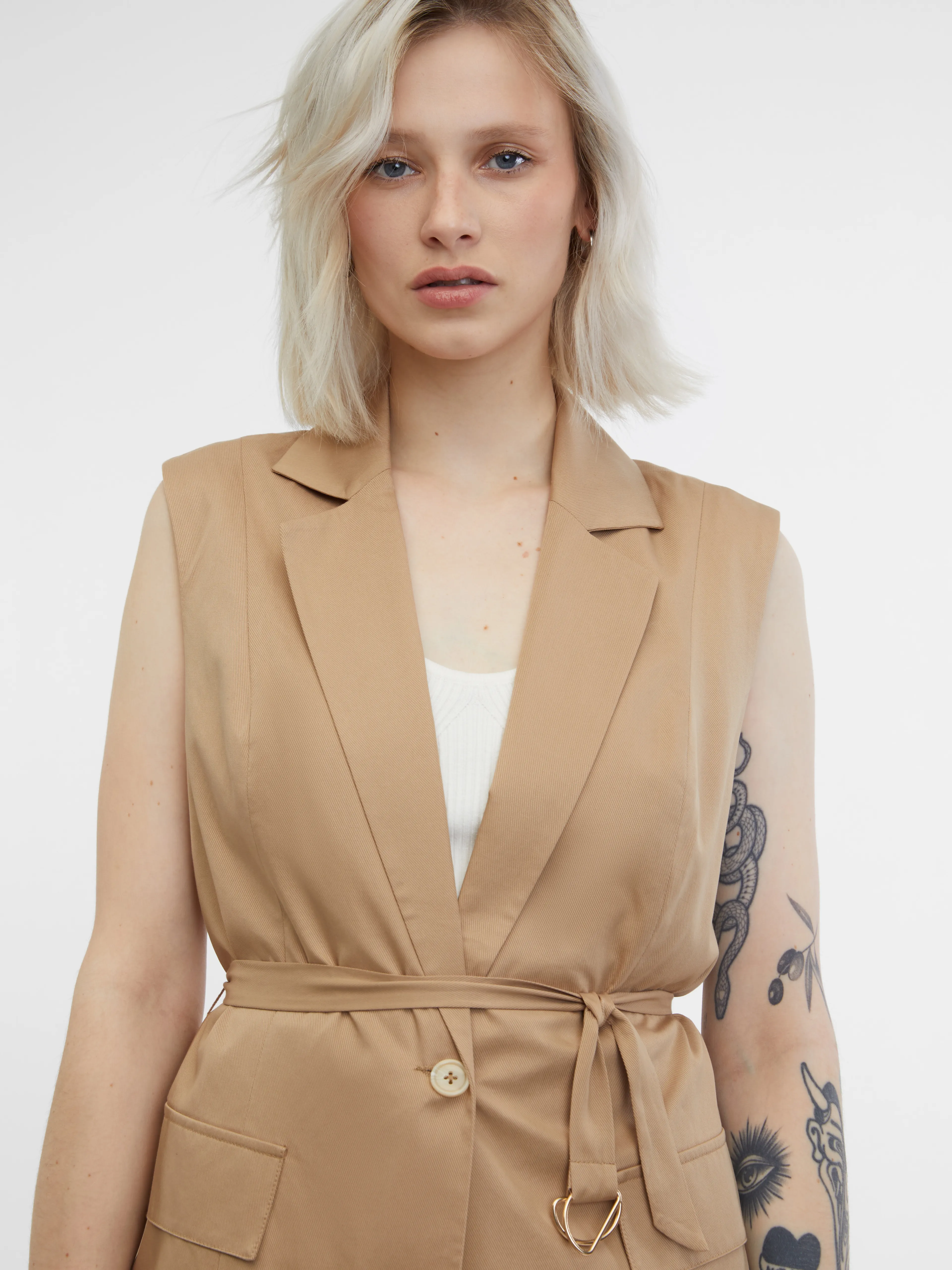 Braune Damen-Weste ORSAY
