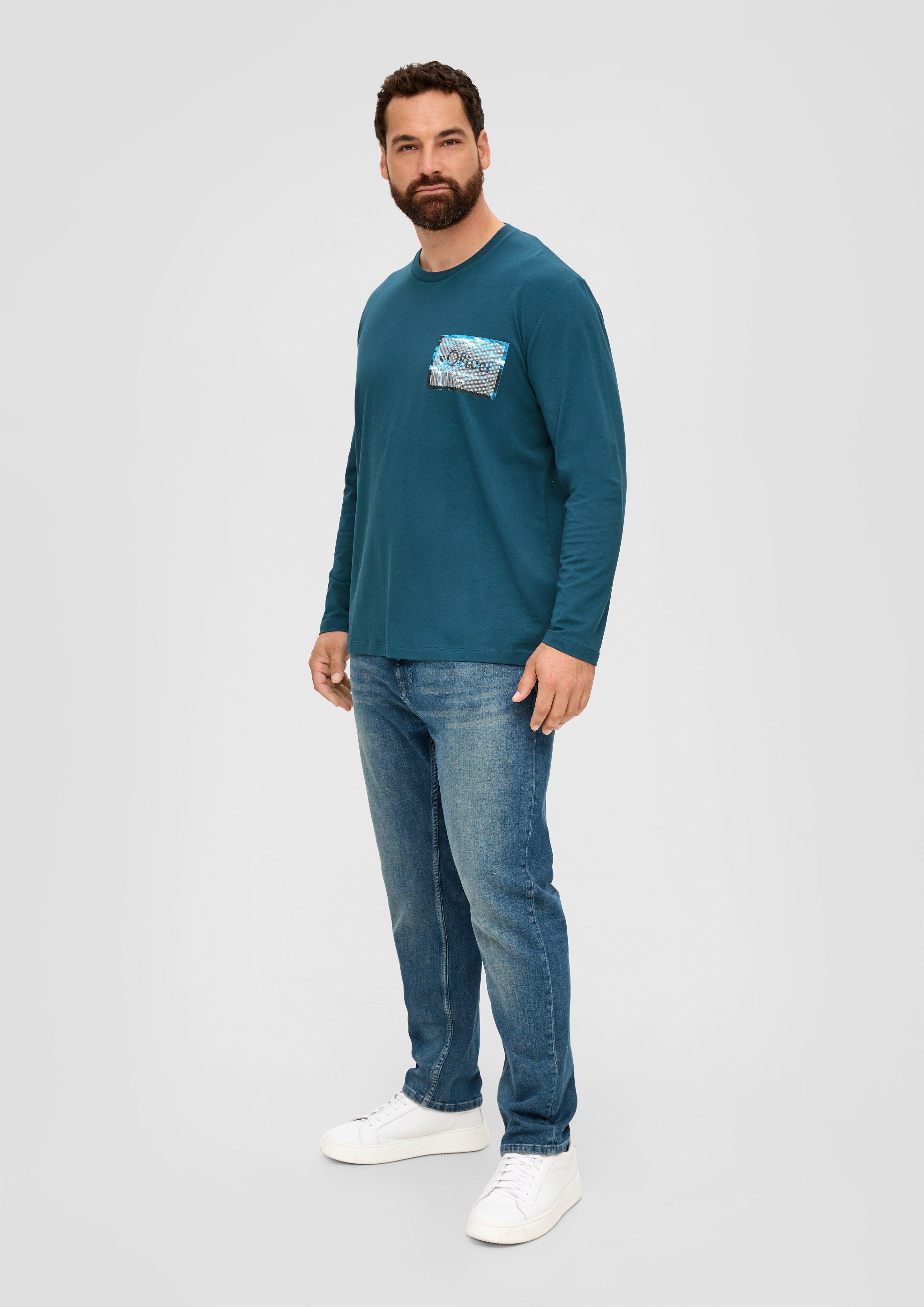 Longsleeve aus Baumwollstretch  2139653-69D1