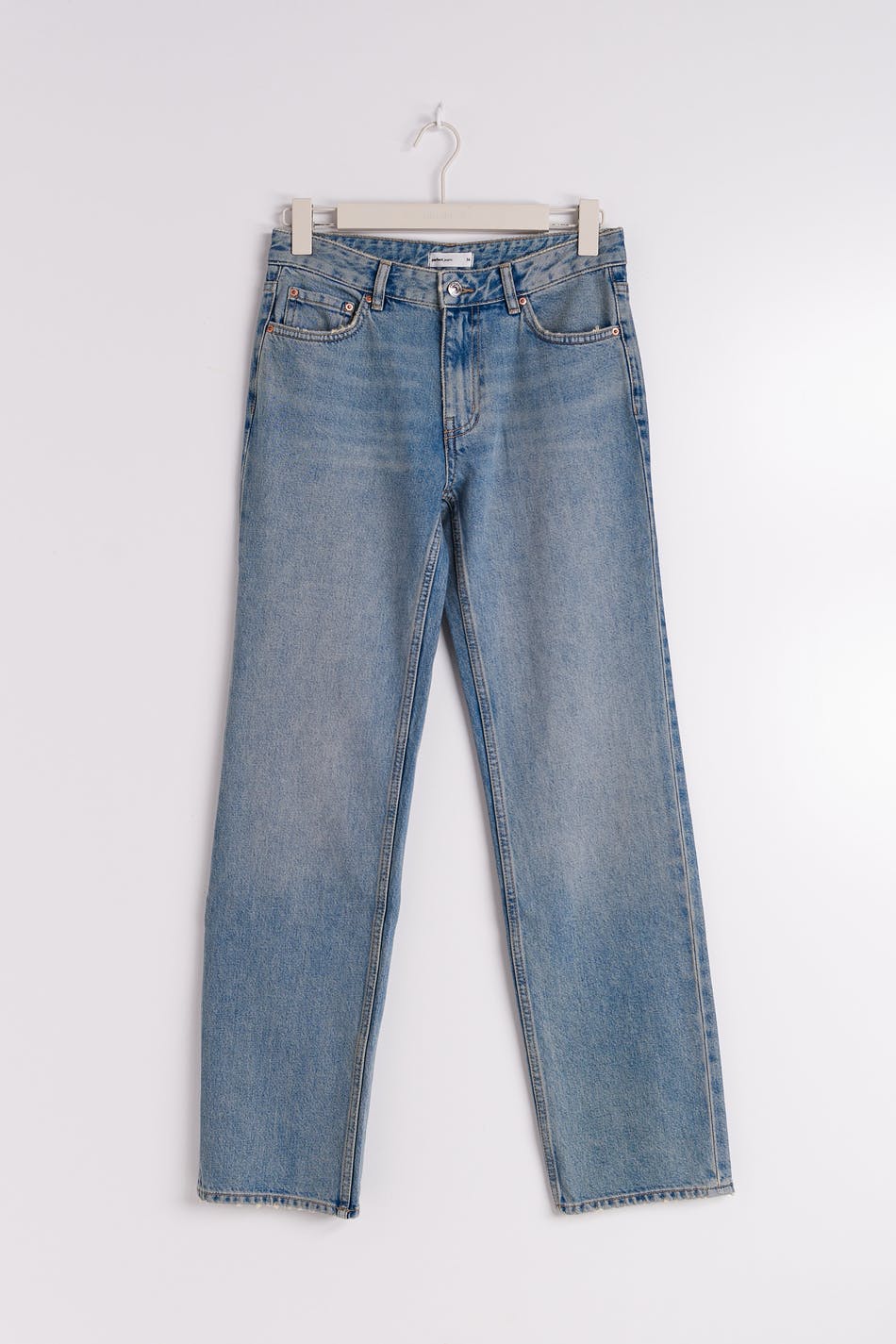 Low straight tall jeans