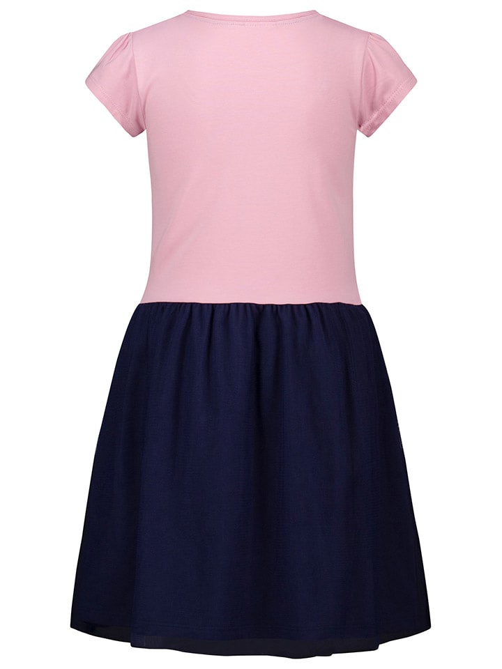 Topo Kleid in Rosa/ Schwarz günstig kaufen
