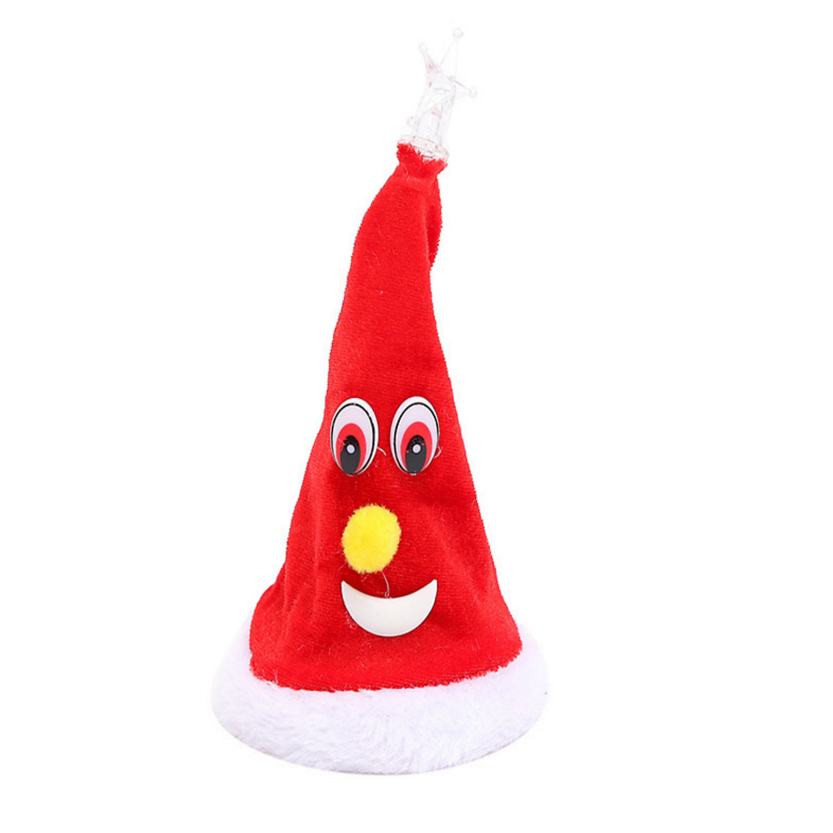 Elektrisches Weihnachtsmützenspielzeug für Kinder Swing Bell Light Tree Kreative Weihnachtsschaukelmütze
