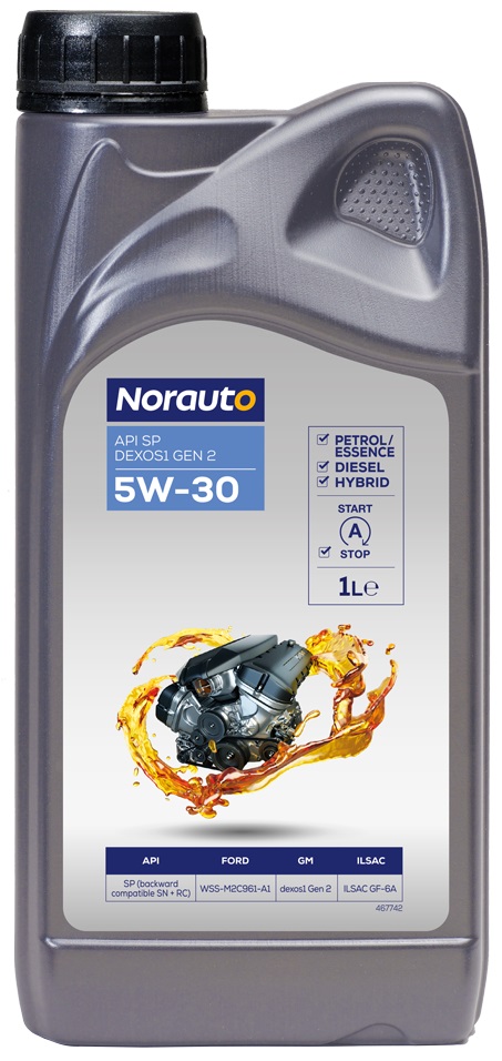 NORAUTO 5W-30 DEXOS1 GEN 2, 1L - ATU