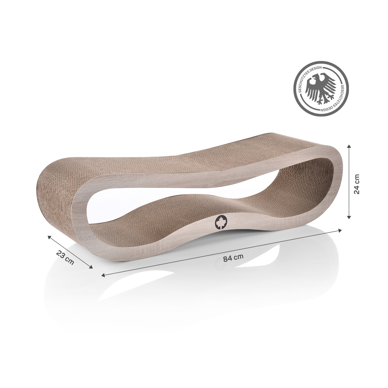 Canadian Cat Company Kratzbretter & Kratzpappen Canadian Cat Company Kratzbrett Orbit 2.0 naturfarben