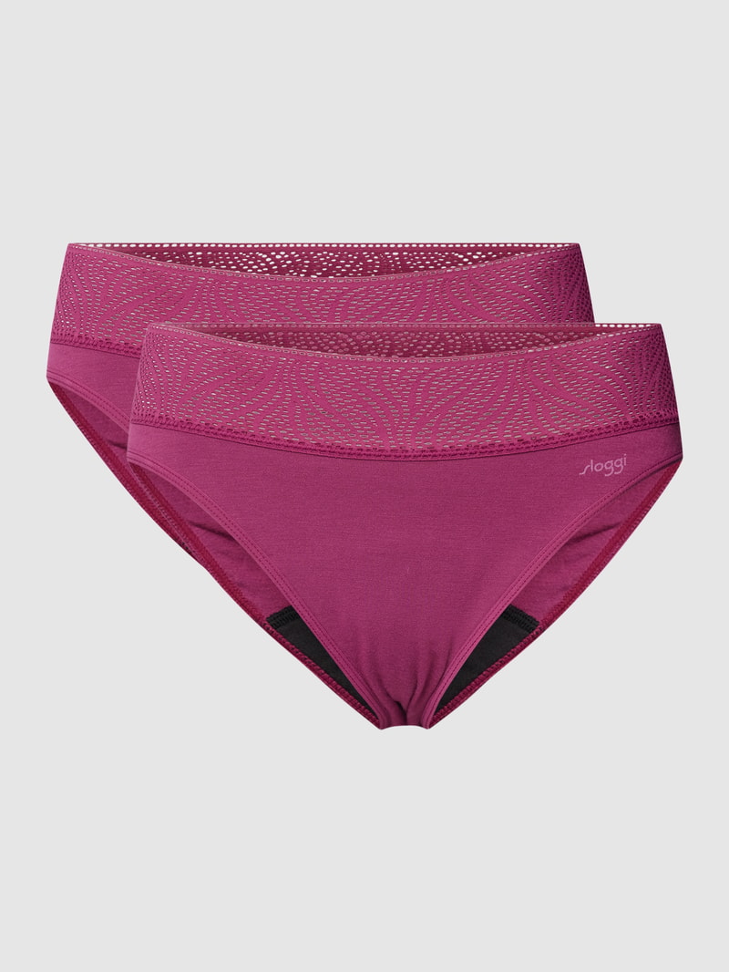 Slip aus Spitze in bordeaux rot