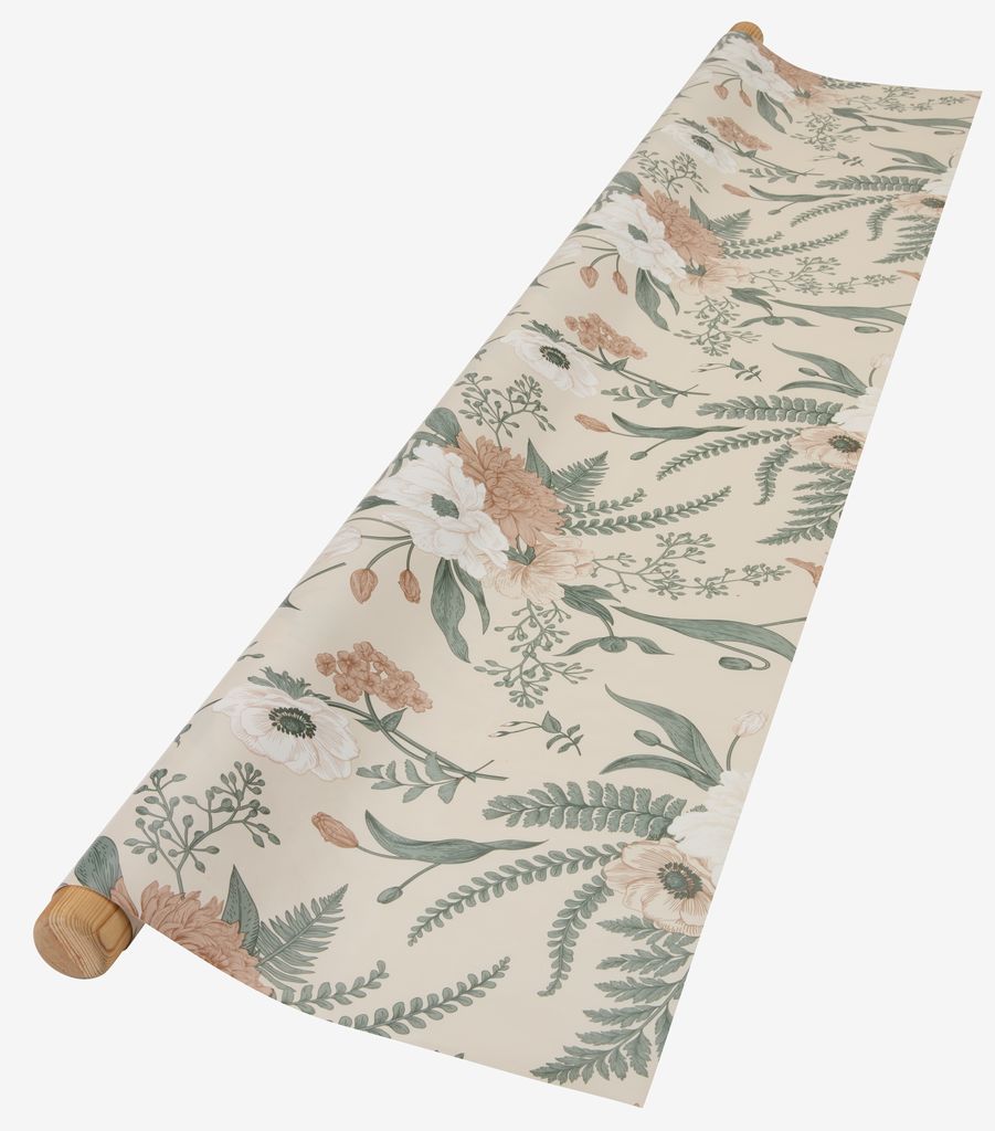 HAREMAT Woskowana tkanina HAREMAT W140cm kwiaty